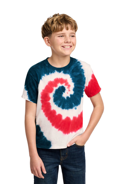 Port & Co Youth Tie-Dye Tee. PC147Y