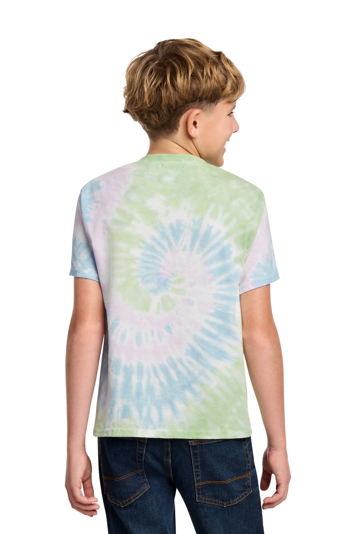 Port & Co Youth Tie-Dye Tee. PC147Y