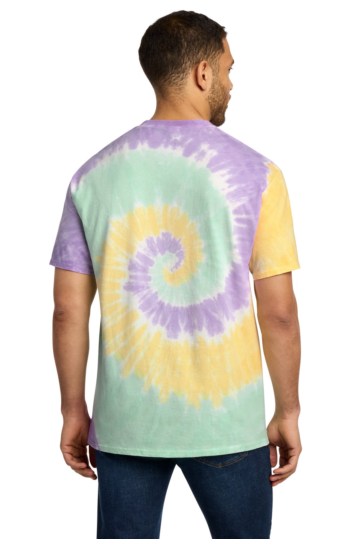 Port & Co Tie-Dye Tee. PC147