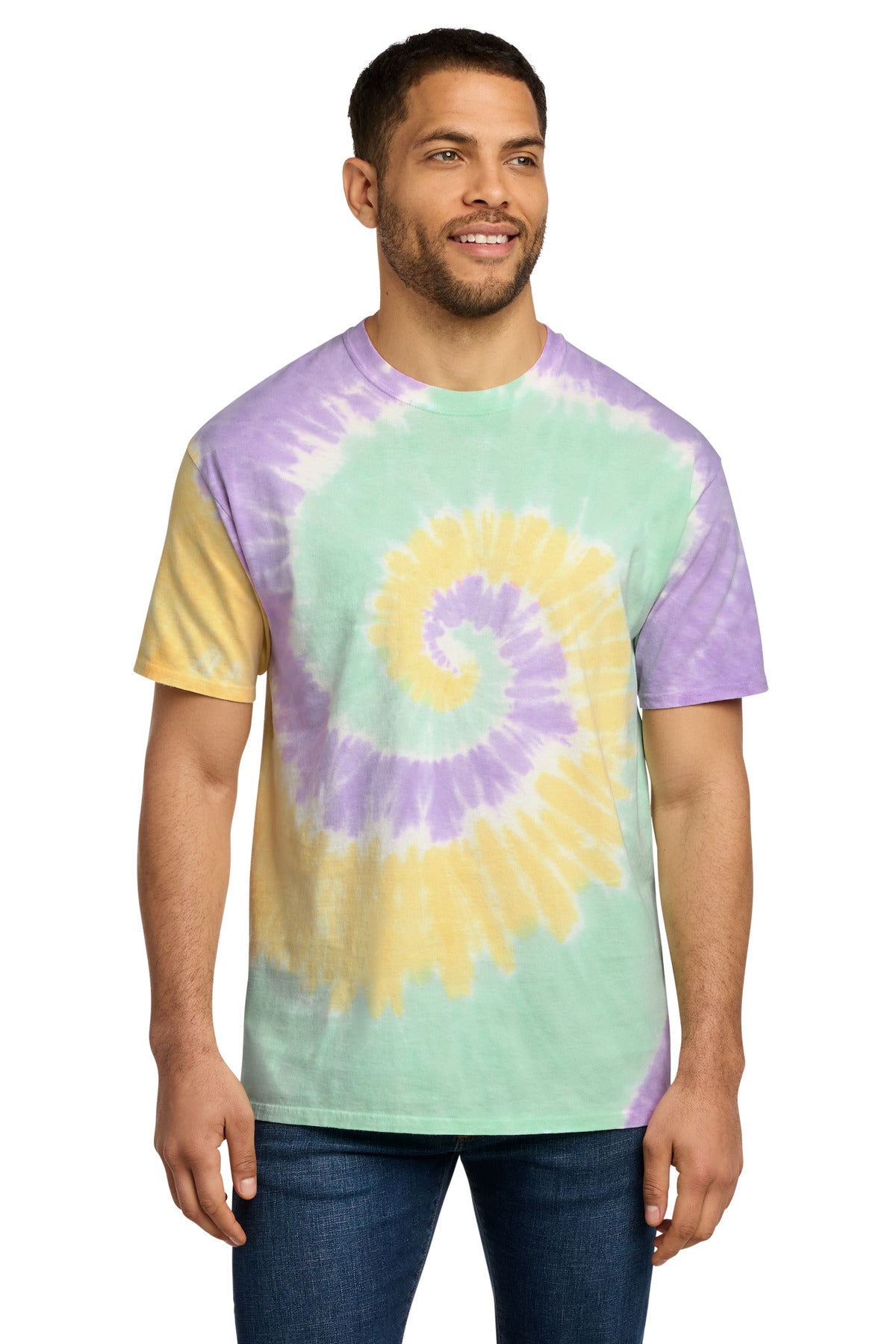 Port & Co Tie-Dye Tee. PC147