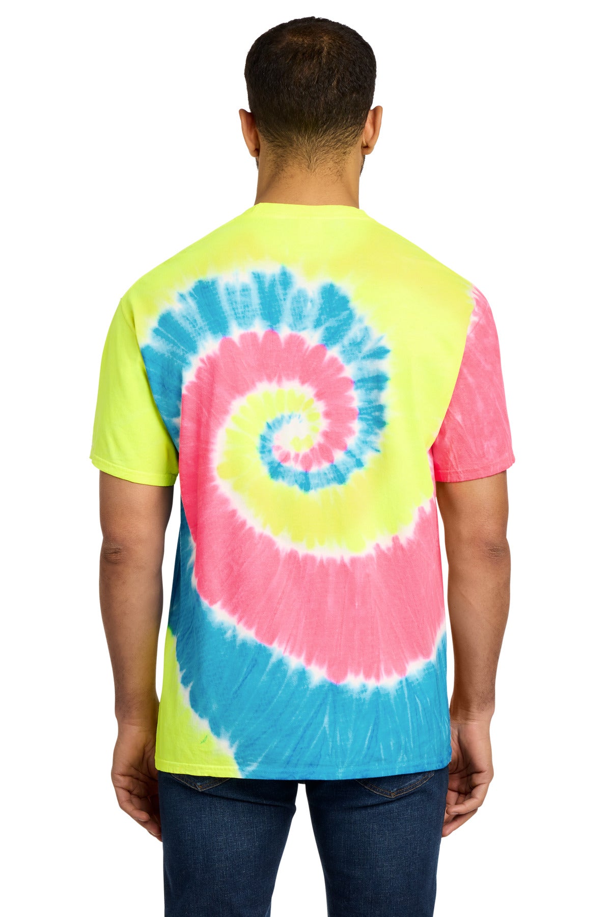 Port & Co Tie-Dye Tee. PC147