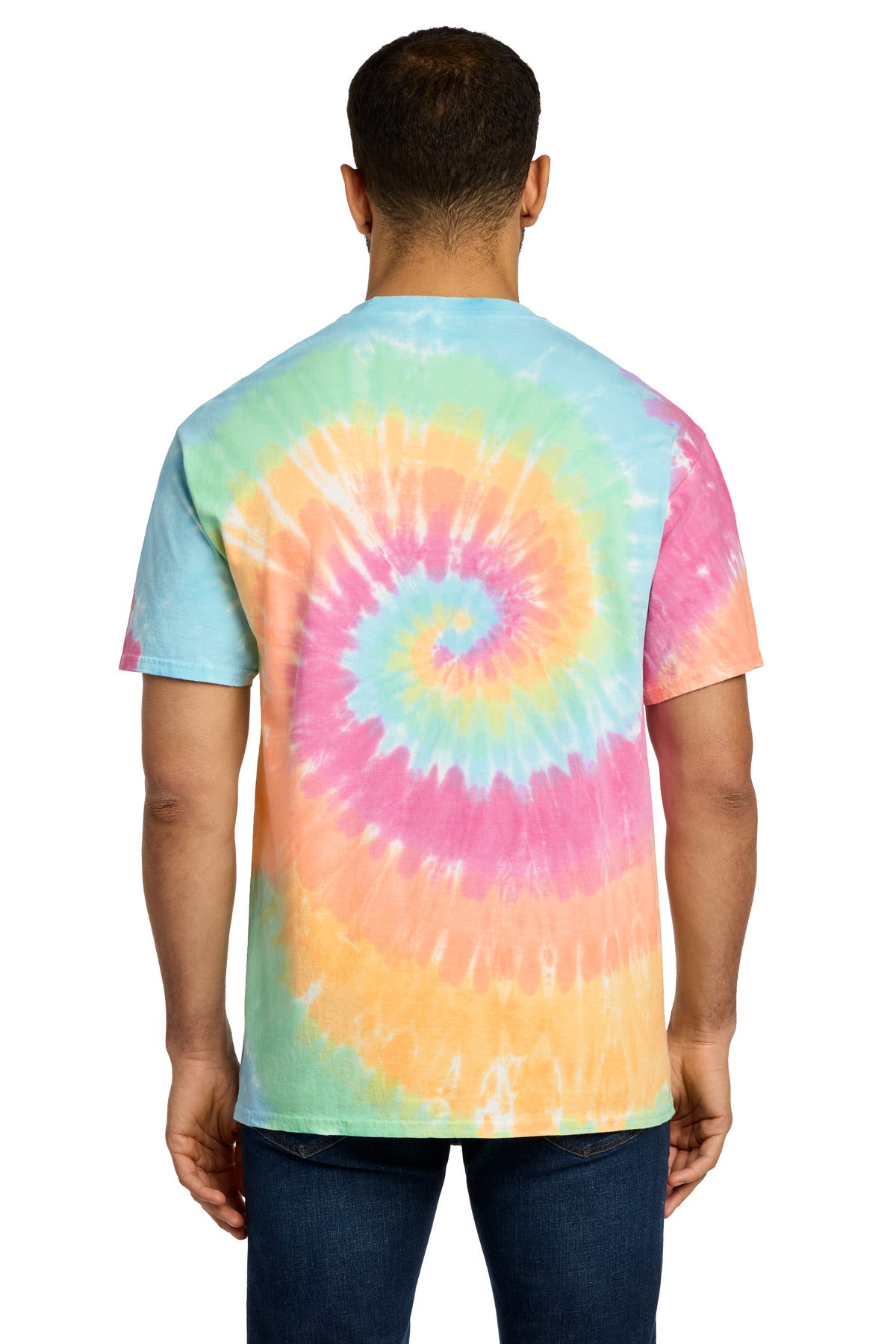 Port & Co Tie-Dye Tee. PC147