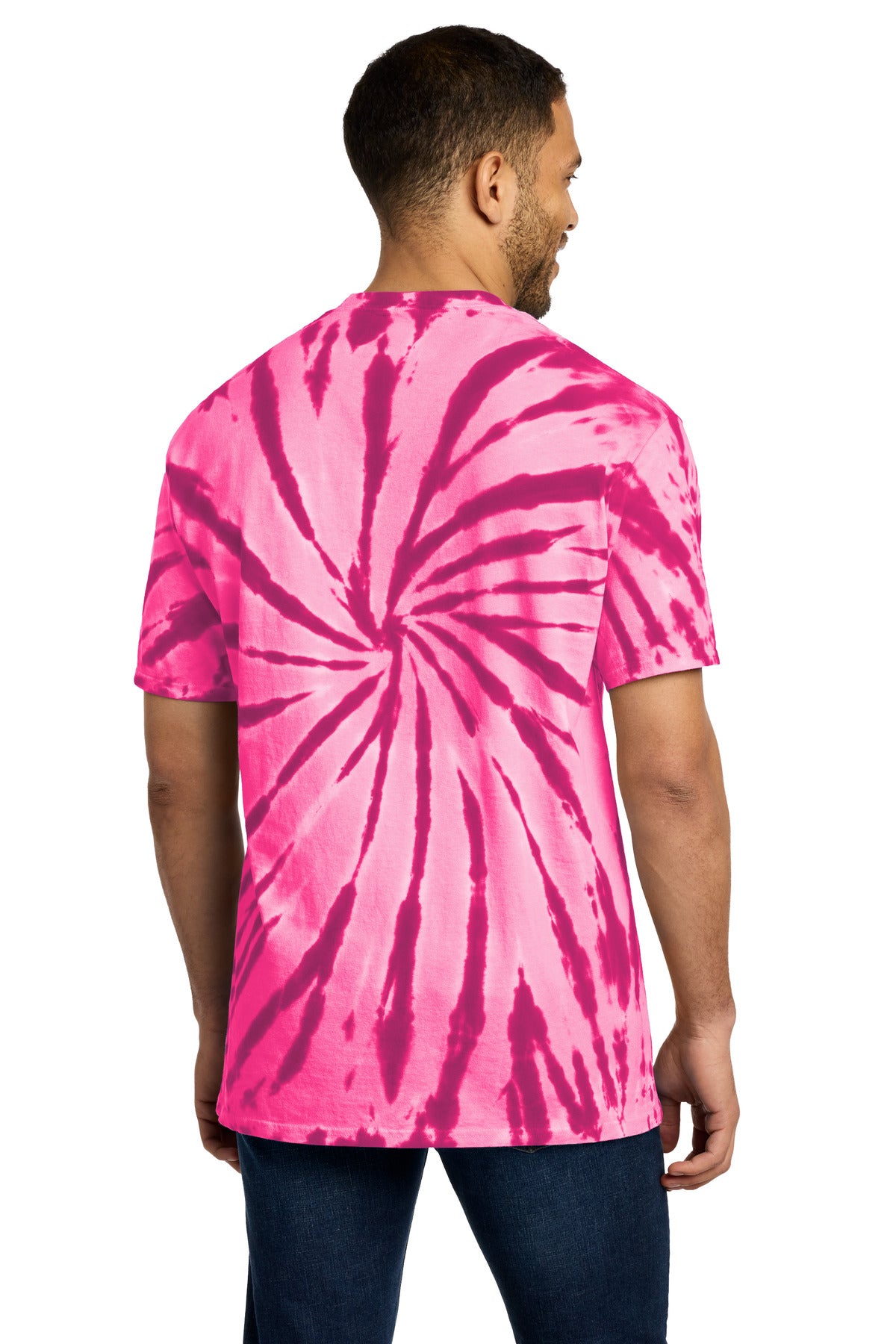 Port & Co Tie-Dye Tee. PC147