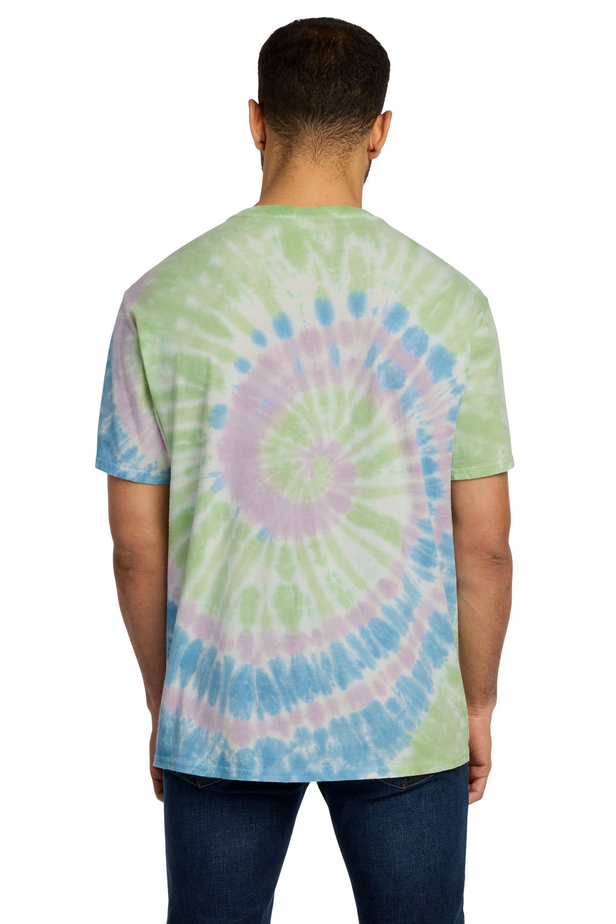 Port & Co Tie-Dye Tee. PC147