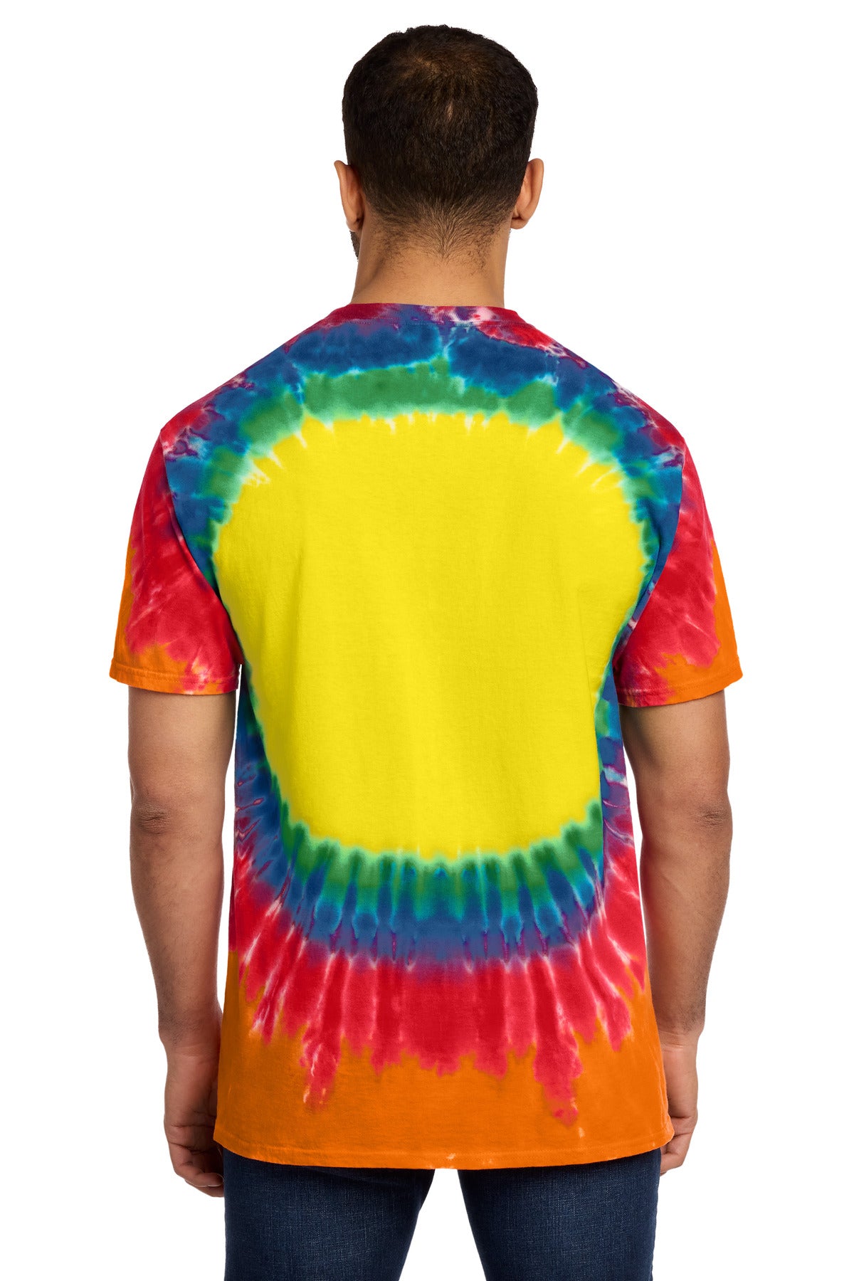 Port & Co Window Tie-Dye Tee. PC149