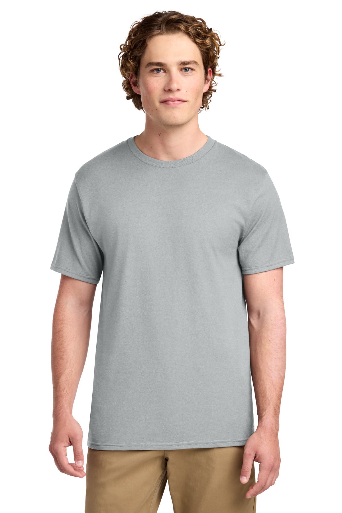 Port & Co Ring Spun Cotton Tee. PC150