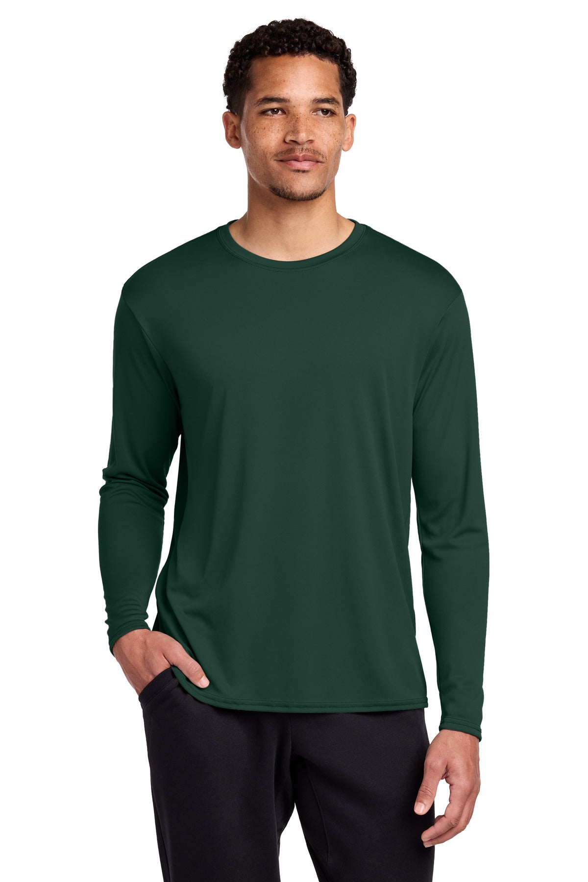 Port & Co Long Sleeve Performance Tee. PC380LS