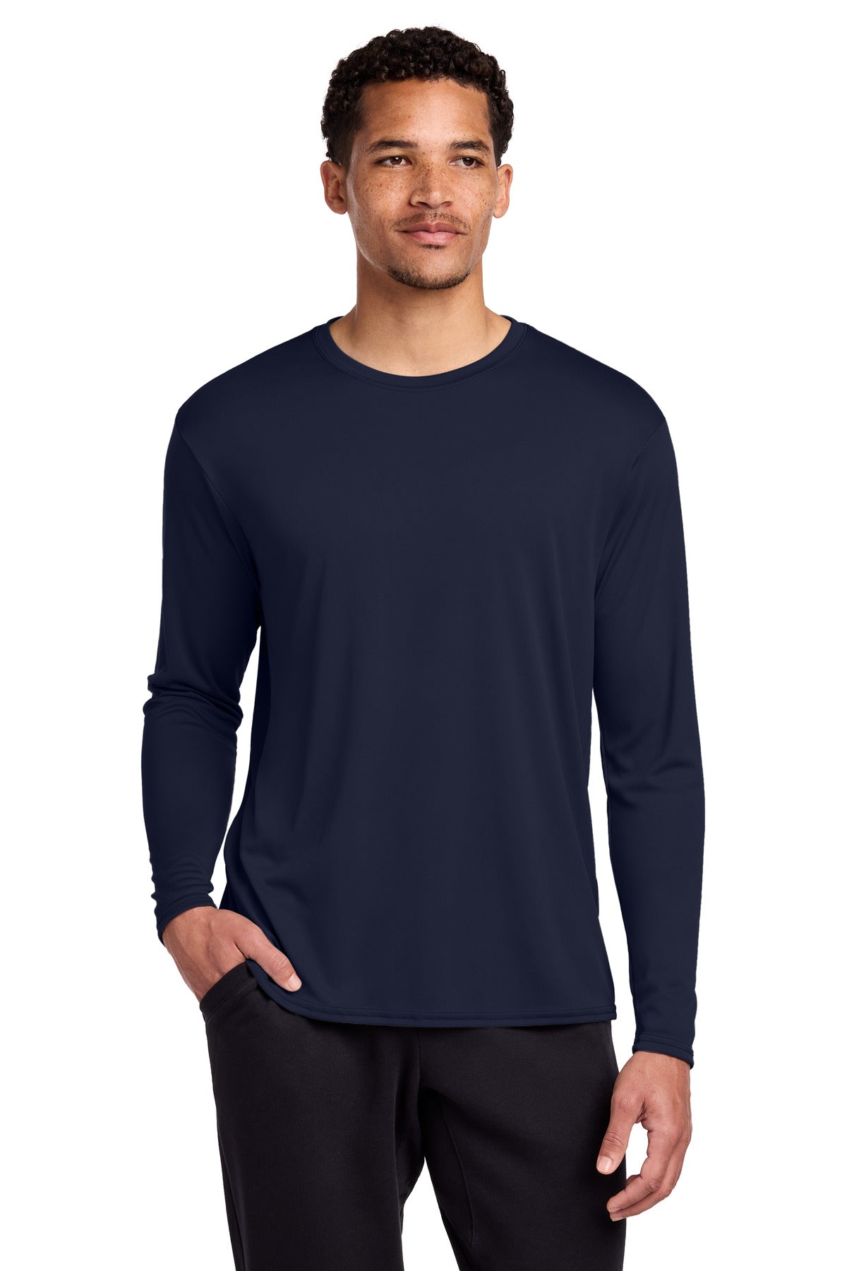 Port & Co Long Sleeve Performance Tee. PC380LS