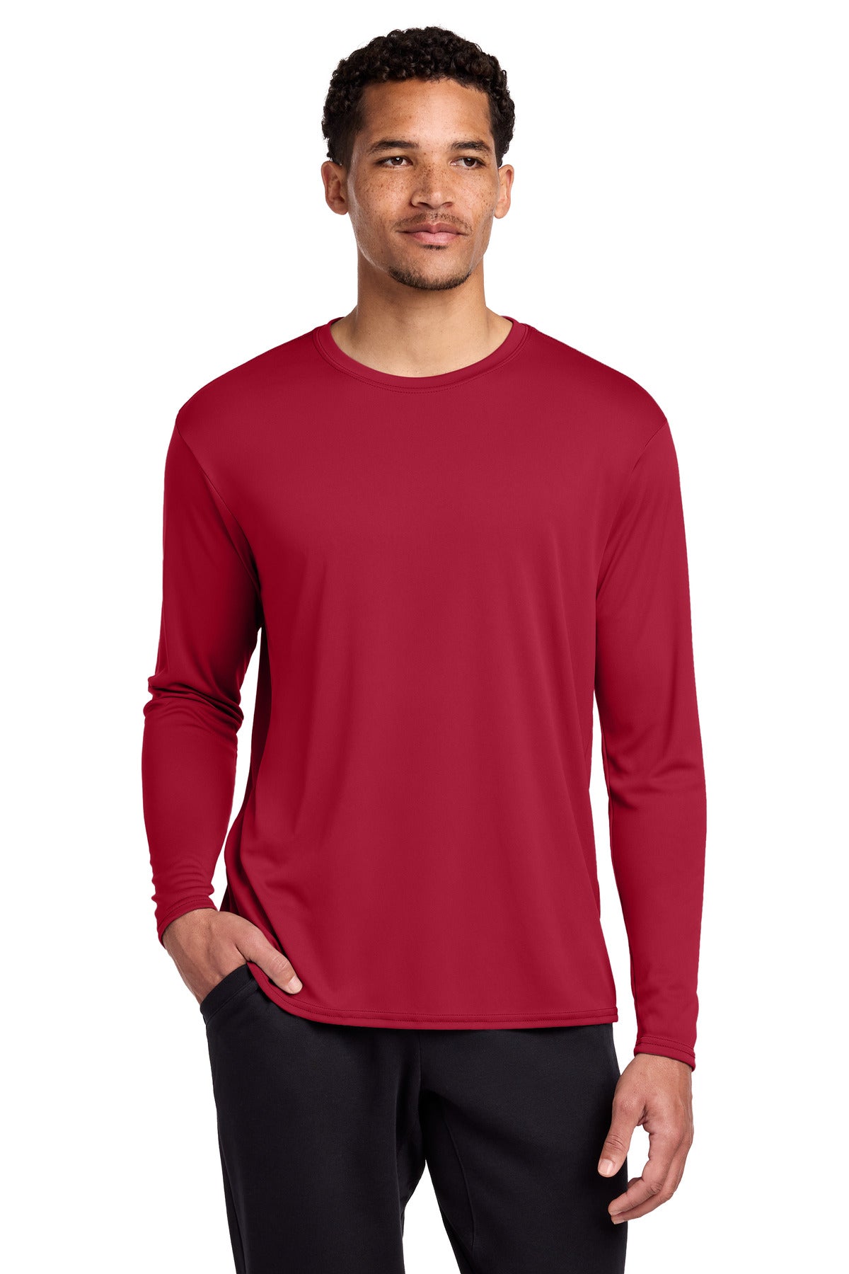 Port & Co Long Sleeve Performance Tee. PC380LS