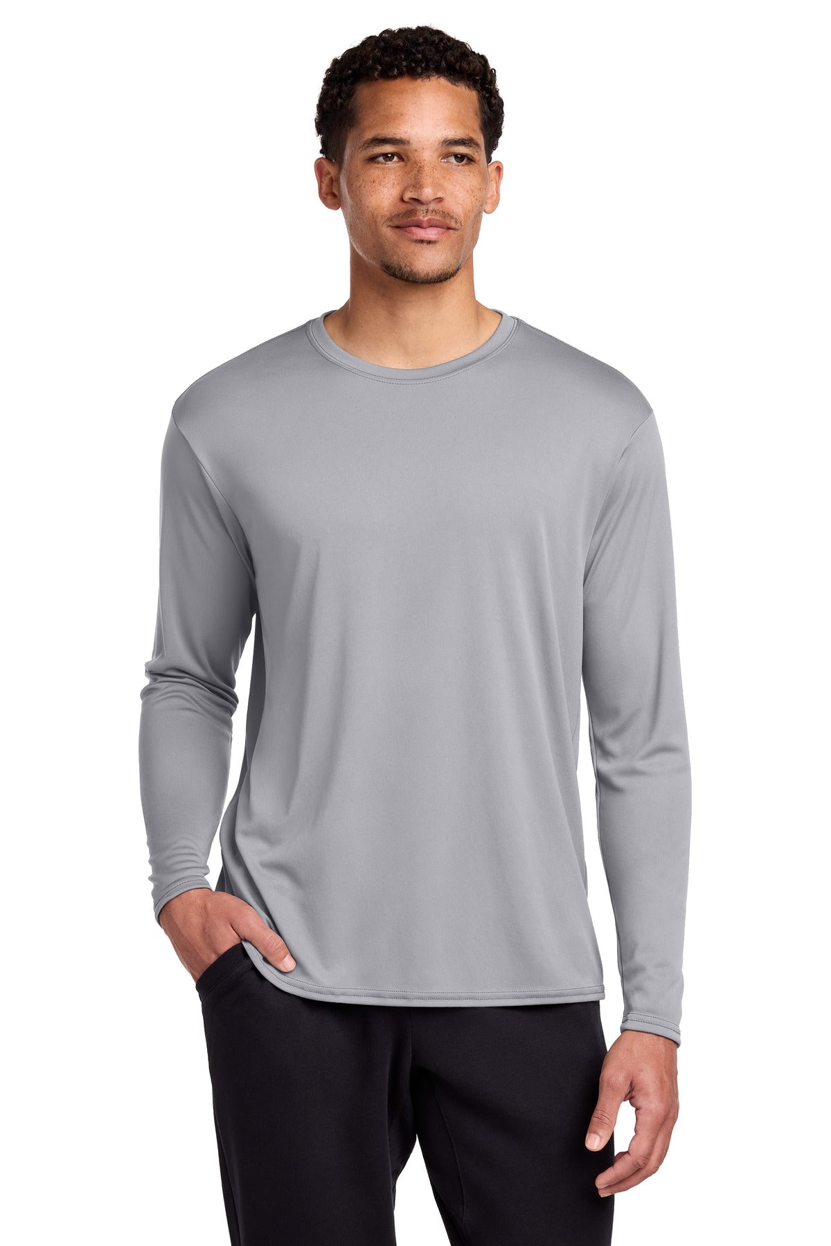 Port & Co Long Sleeve Performance Tee. PC380LS