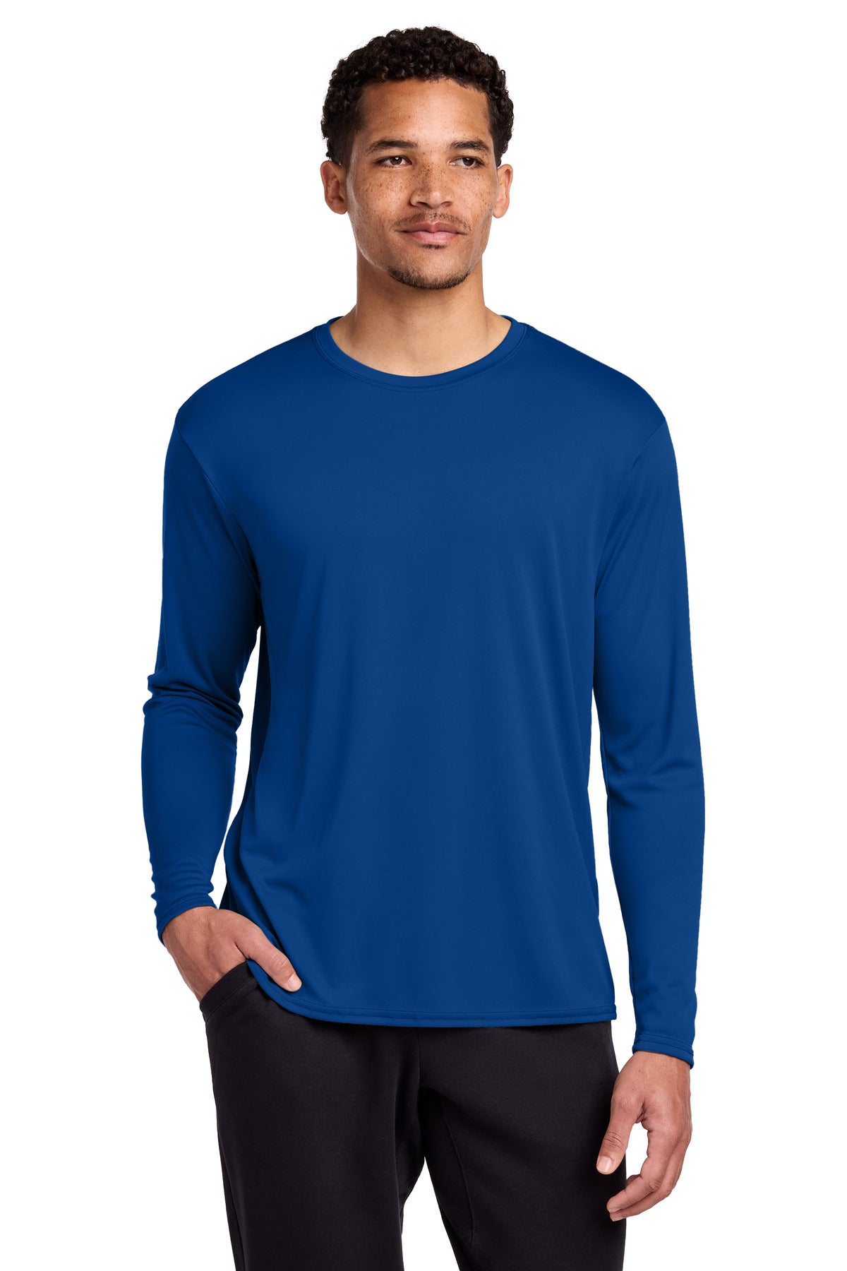 Port & Co Long Sleeve Performance Tee. PC380LS