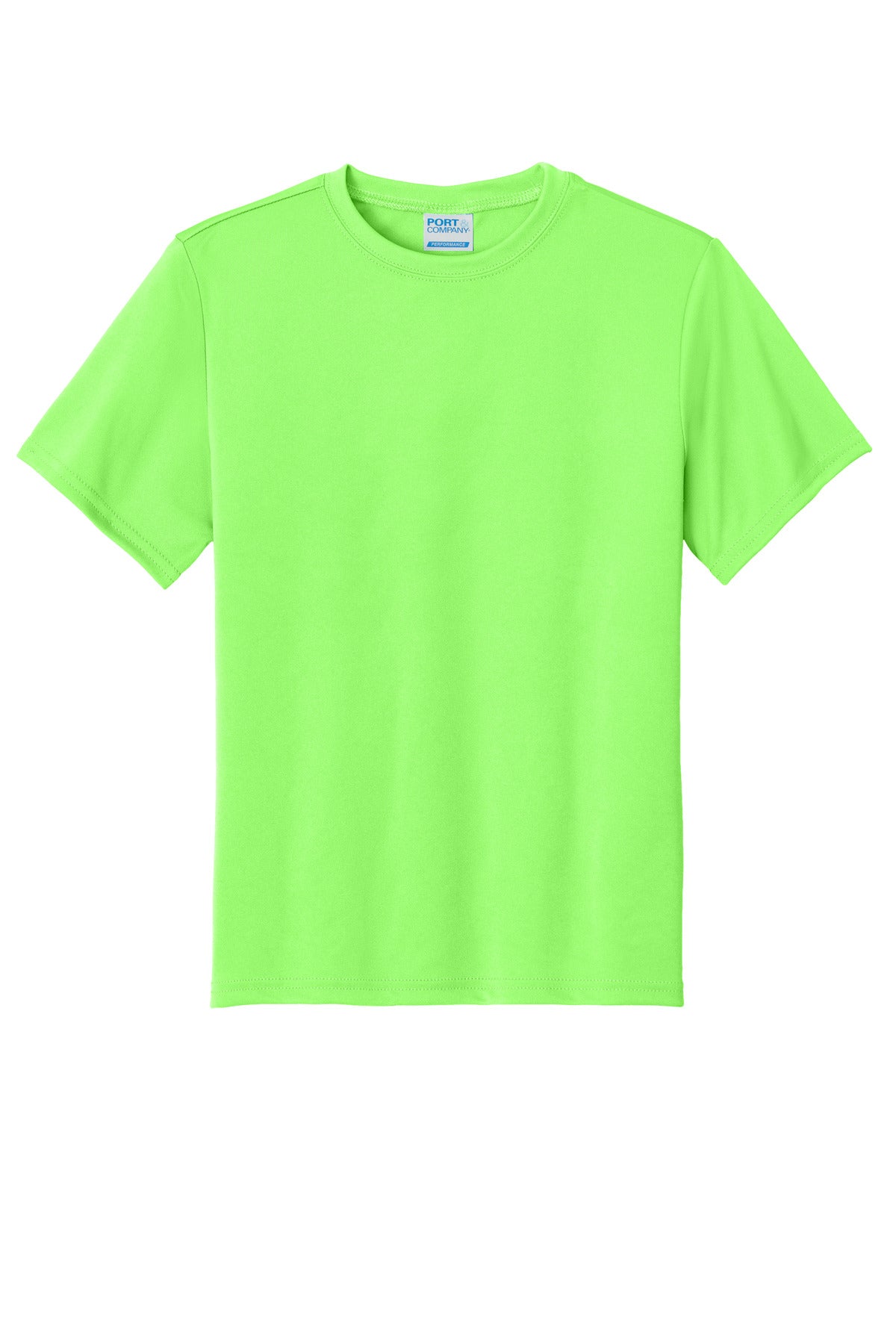 Port & Co Youth Performance Tee. PC380Y