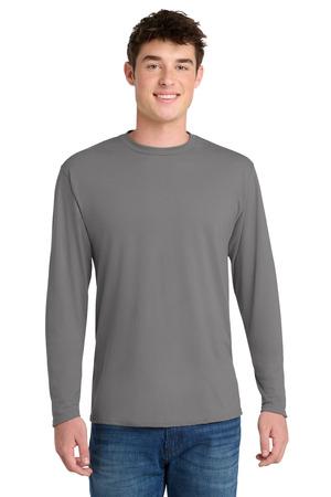 Port & Co Long Sleeve Performance Blend Tee. PC381LS