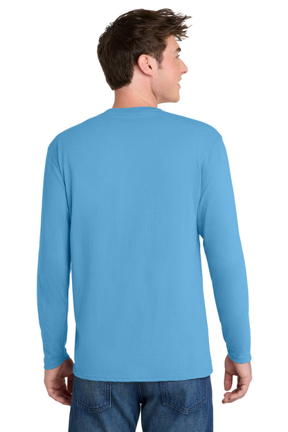 Port & Co Long Sleeve Performance Blend Tee. PC381LS