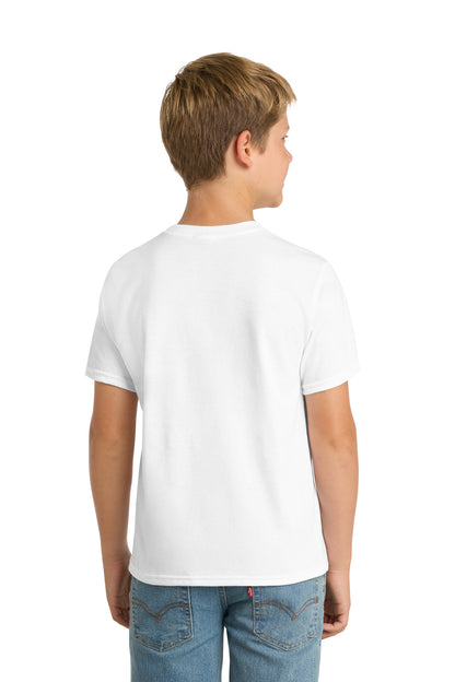 Port & Co Youth Performance Blend Tee. PC381Y