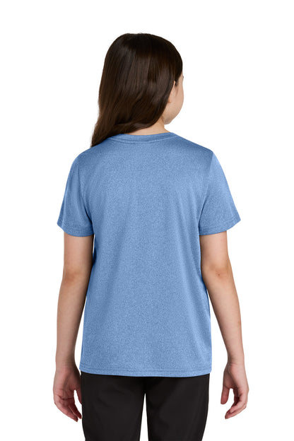Port & Co Youth Heather Performance Tee PC390Y