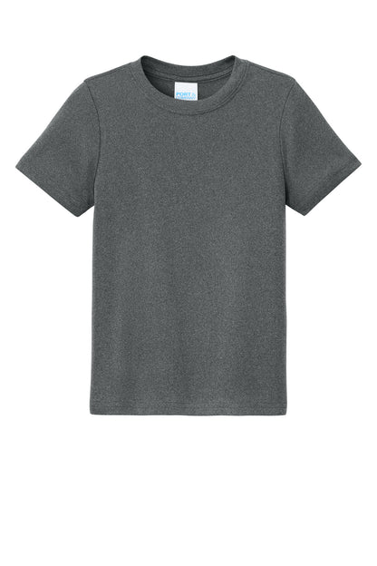 Port & Co Youth Heather Performance Tee PC390Y