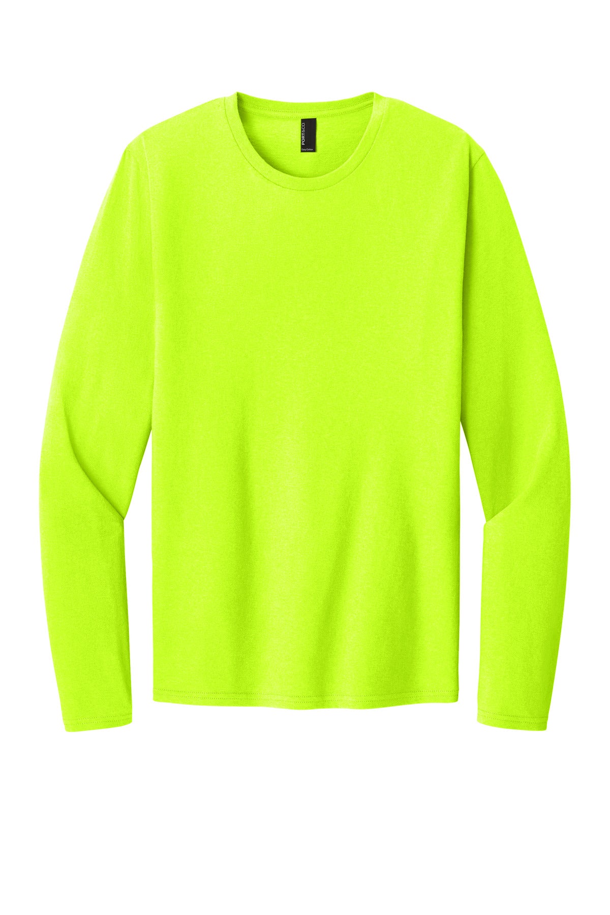 Port & Co Easy Cotton Long Sleeve Tee PC43LS