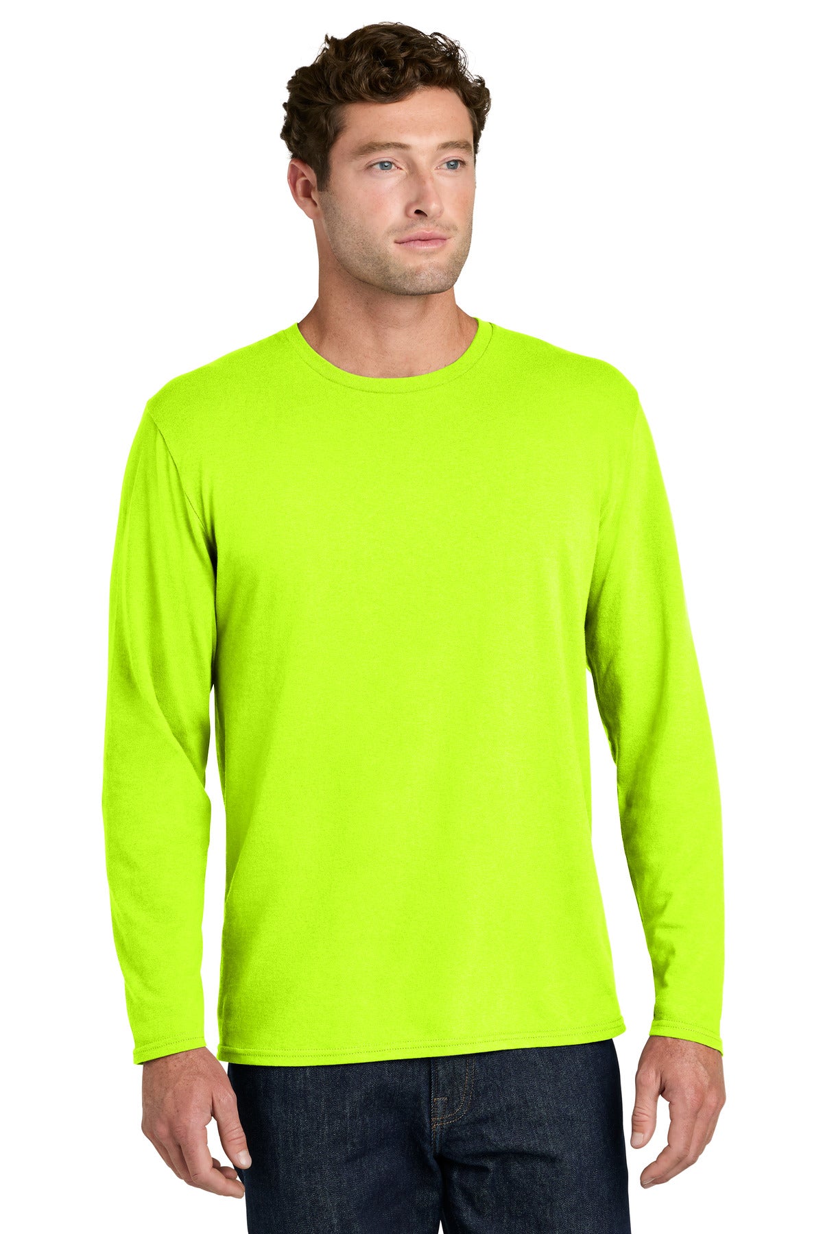 Port & Co Easy Cotton Long Sleeve Tee PC43LS