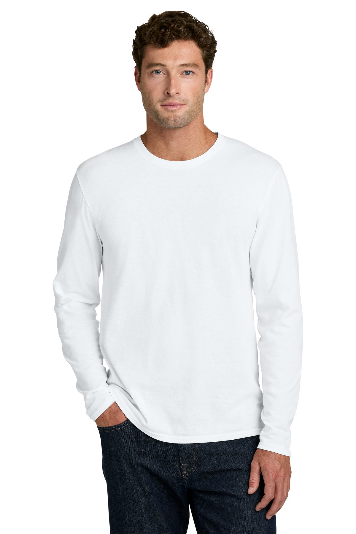 Port & Co Easy Cotton Long Sleeve Tee PC43LS