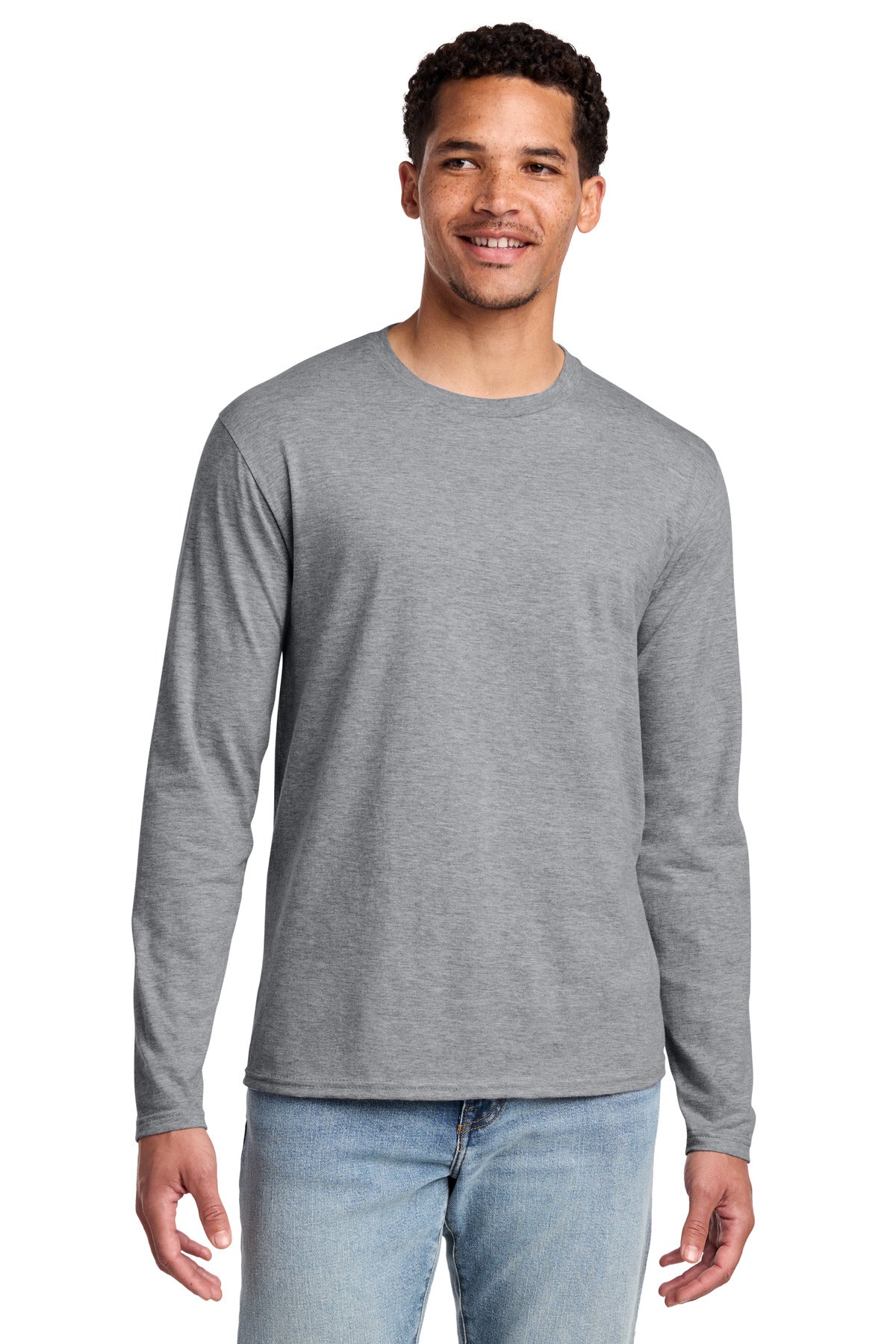 Port & Co Long Sleeve Fan Favorite Tee. PC450LS