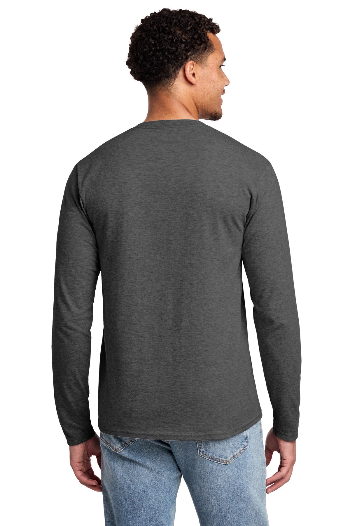 Port & Co Long Sleeve Fan Favorite Tee. PC450LS