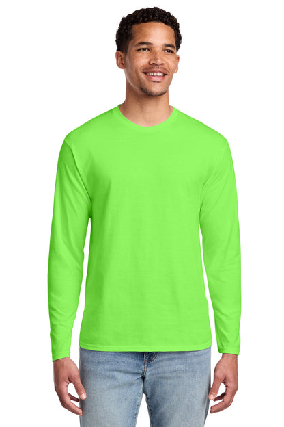 Port & Co Long Sleeve Fan Favorite Tee. PC450LS