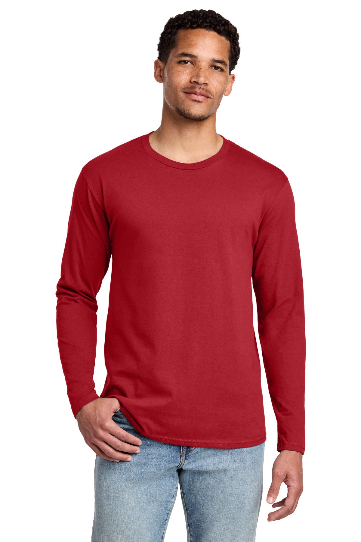 Port & Co Long Sleeve Fan Favorite Tee. PC450LS