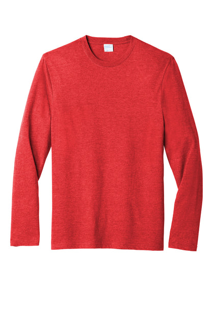 Port & Co Long Sleeve Fan Favorite  Blend Tee. PC455LS