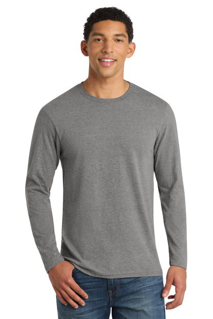 Port & Co Long Sleeve Fan Favorite  Blend Tee. PC455LS