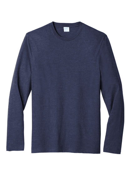 Port & Co Long Sleeve Fan Favorite  Blend Tee. PC455LS