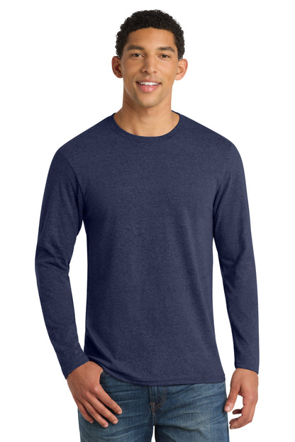 Port & Co Long Sleeve Fan Favorite  Blend Tee. PC455LS