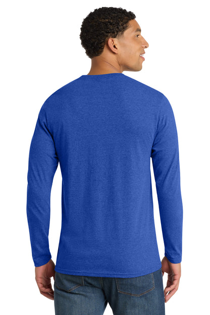 Port & Co Long Sleeve Fan Favorite  Blend Tee. PC455LS