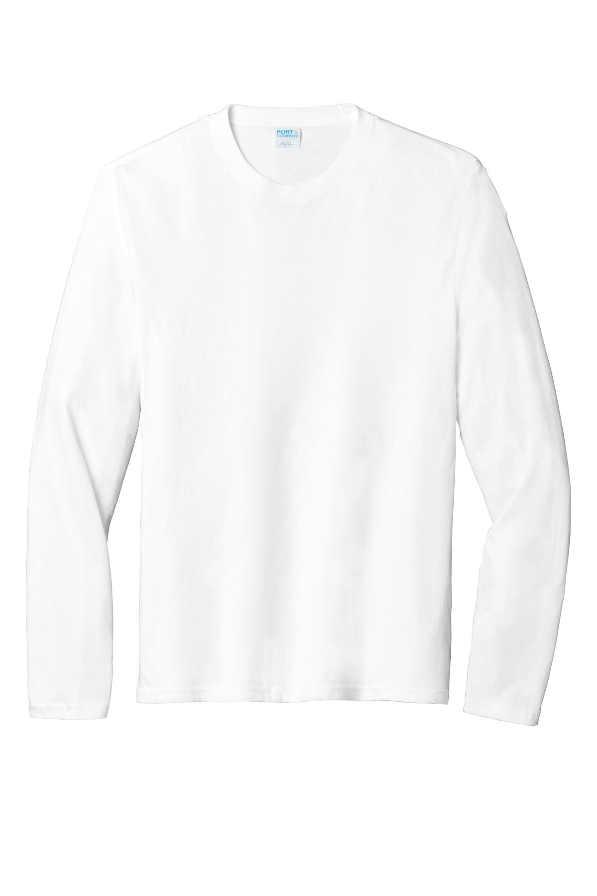 Port & Co Long Sleeve Fan Favorite  Blend Tee. PC455LS