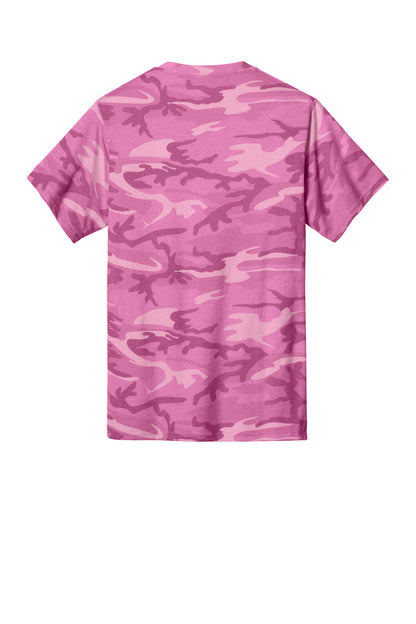 Port & Co Core Cotton Camo Tee.  PC54C