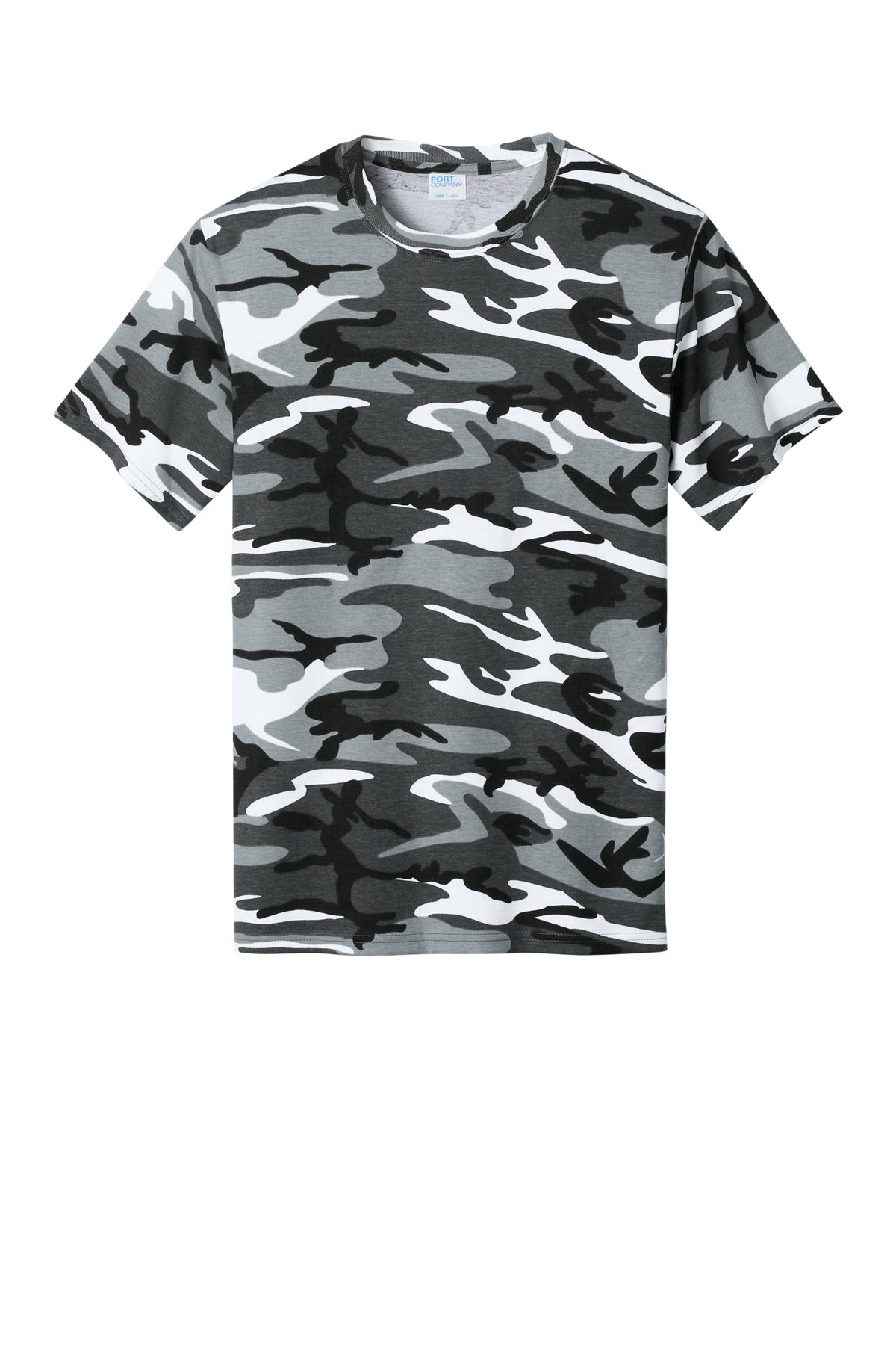 Port & Co Core Cotton Camo Tee.  PC54C