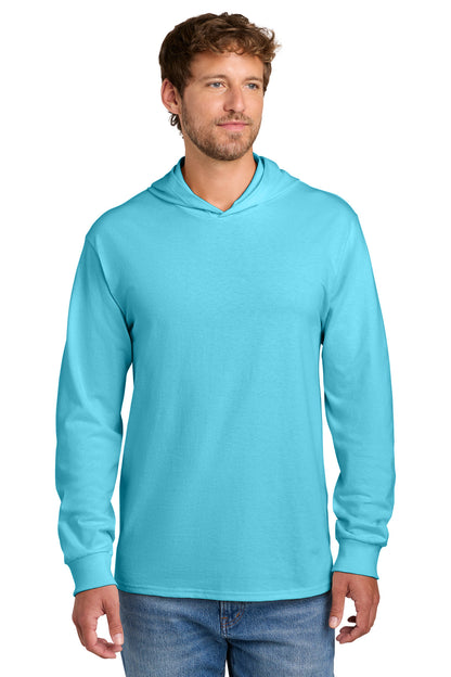 Port & Co Core Cotton Pullover Hooded Tee PC54H