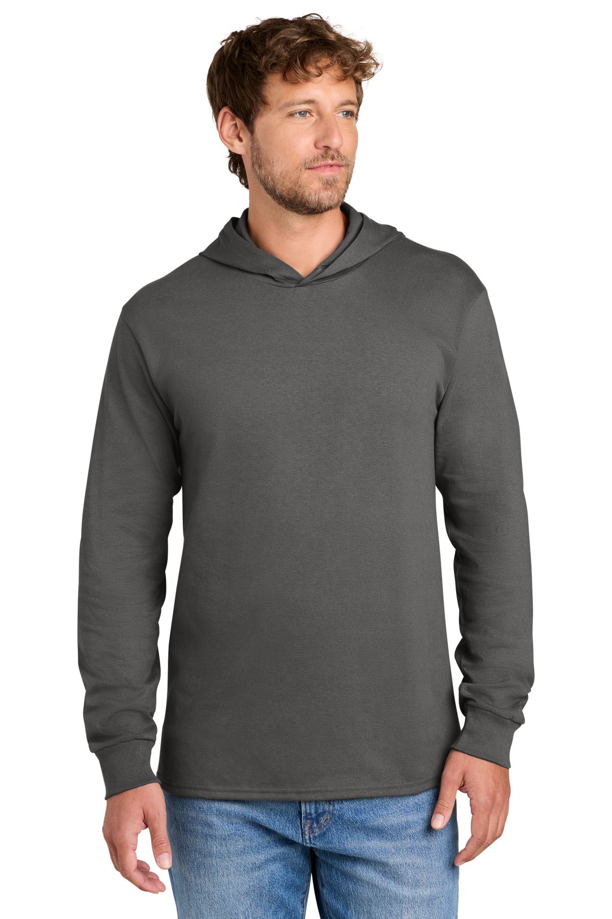 Port & Co Core Cotton Pullover Hooded Tee PC54H