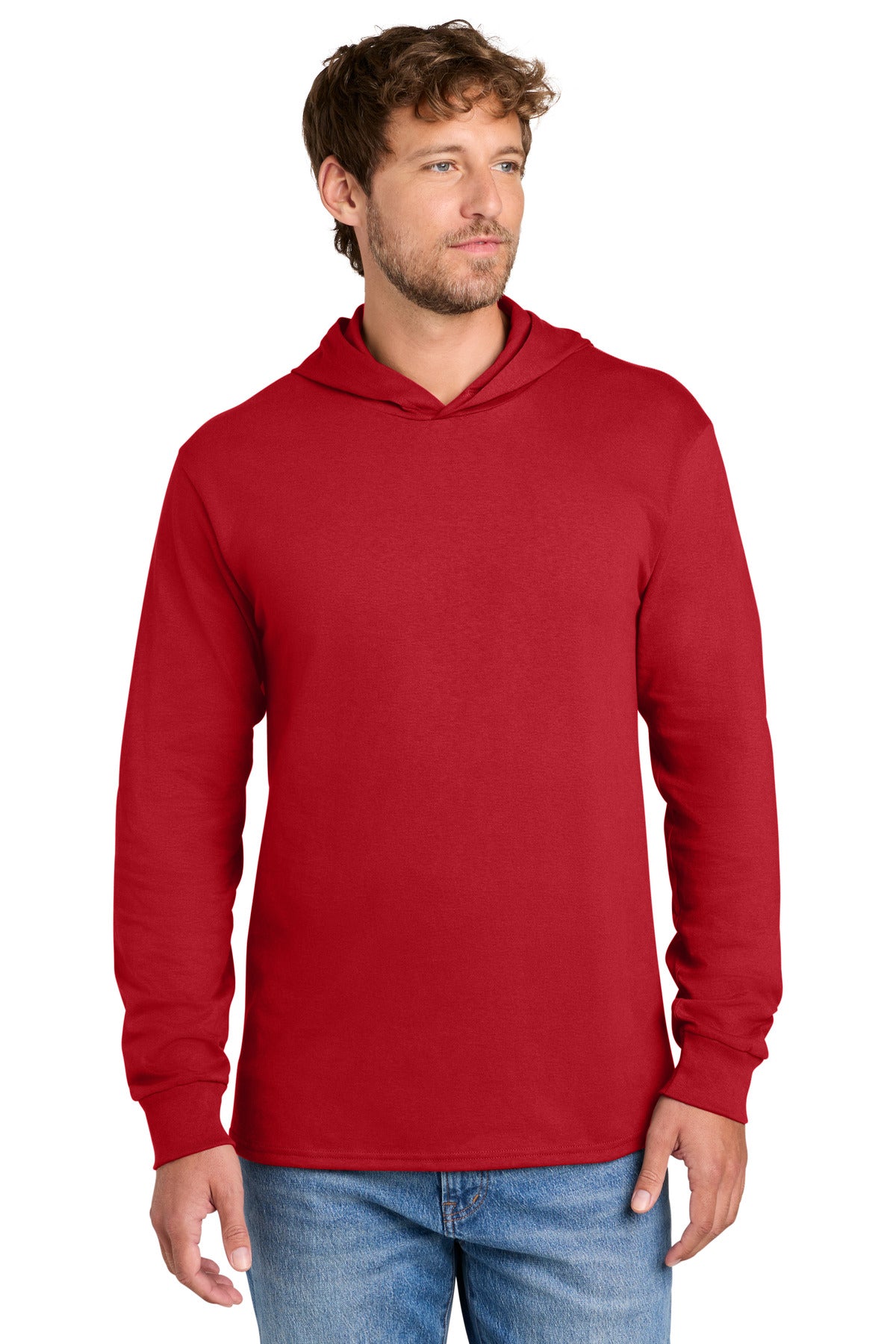 Port & Co Core Cotton Pullover Hooded Tee PC54H