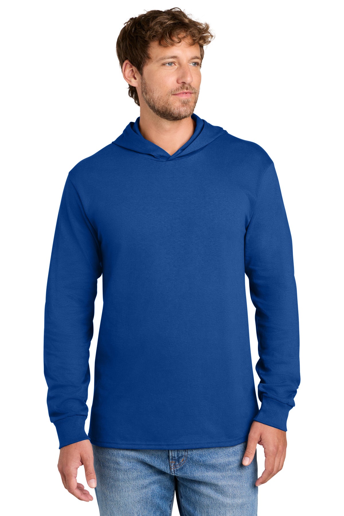 Port & Co Core Cotton Pullover Hooded Tee PC54H