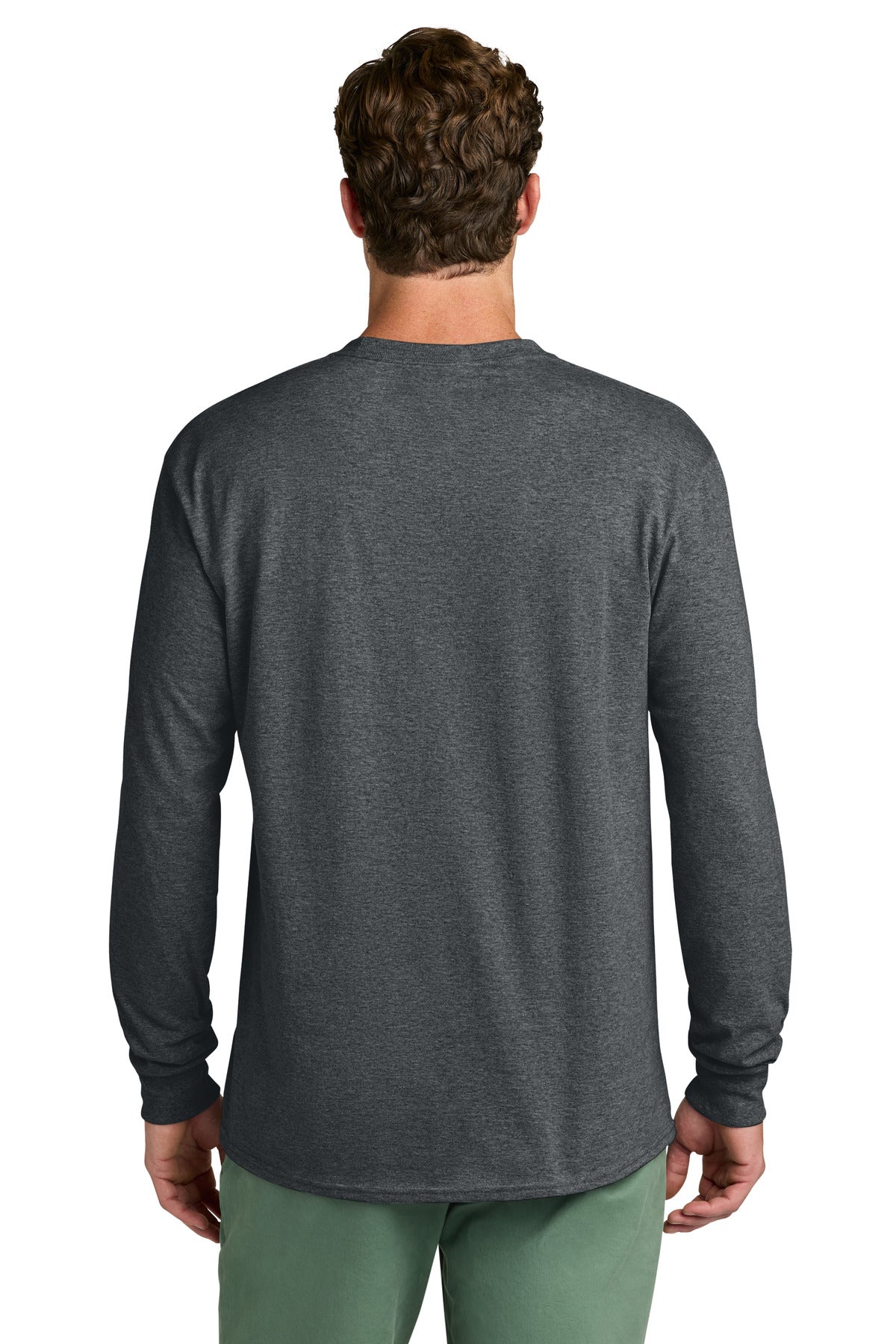 Port & Co Long Sleeve Core Cotton Tee. PC54LS