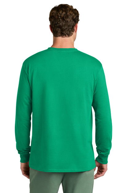 Port & Co Long Sleeve Core Cotton Tee. PC54LS