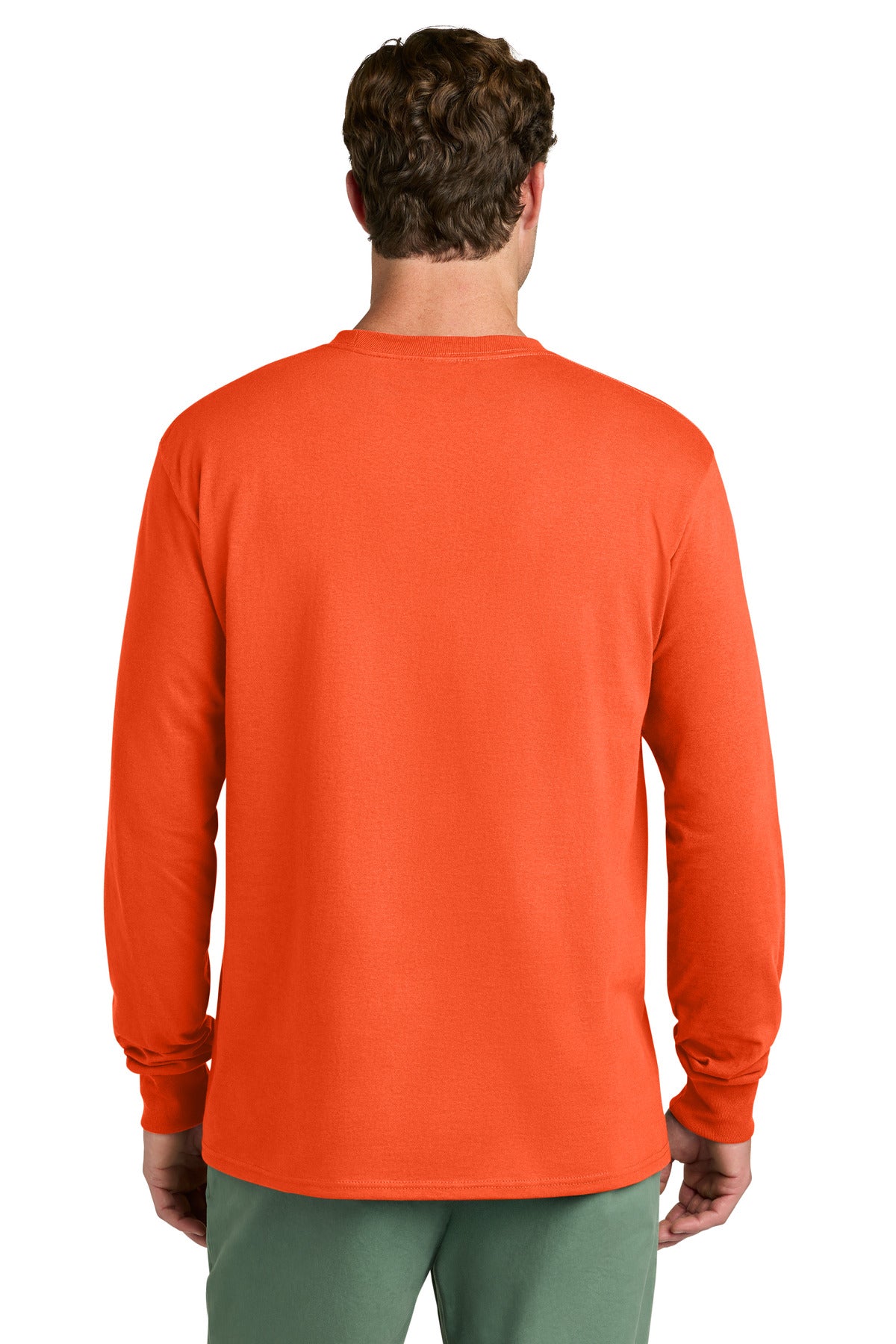 Port & Co Long Sleeve Core Cotton Tee. PC54LS