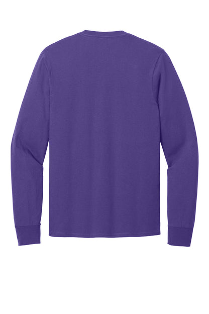 Port & Co Long Sleeve Core Cotton Tee. PC54LS