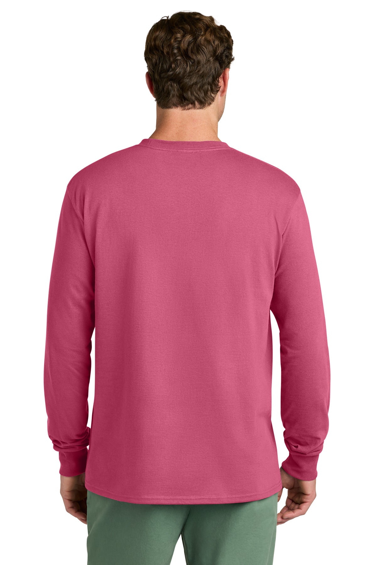 Port & Co Long Sleeve Core Cotton Tee. PC54LS