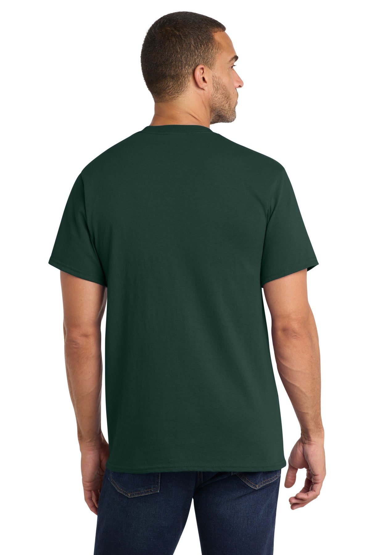 Port & Co Core Cotton Pocket Tee. PC54P
