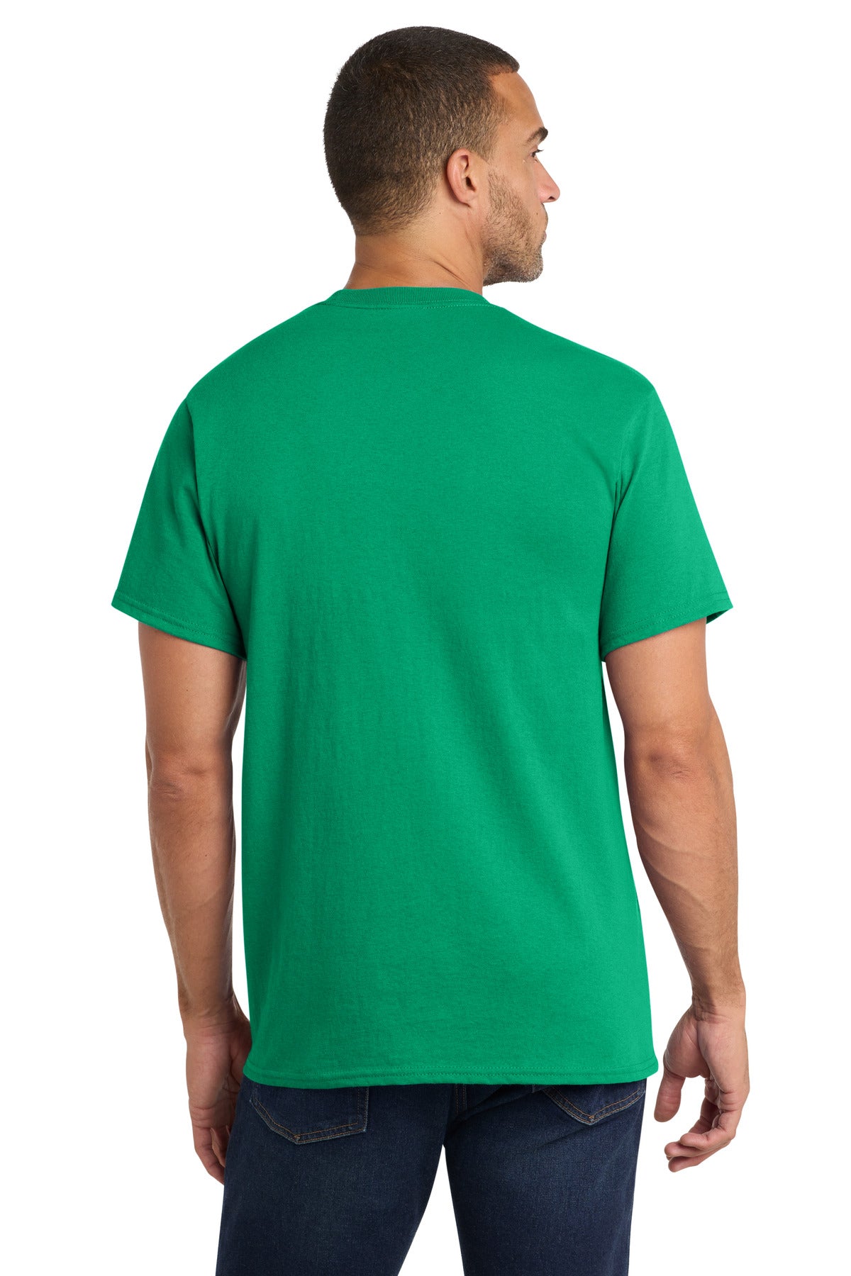 Port & Co Core Cotton Pocket Tee. PC54P