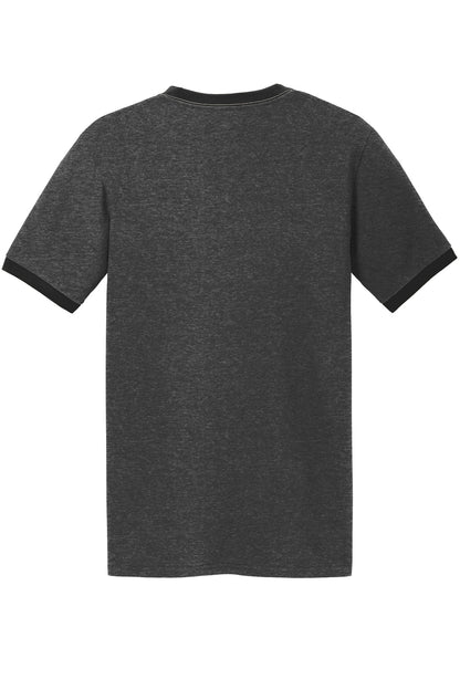 Port & Co Core Cotton Ringer Tee.  PC54R