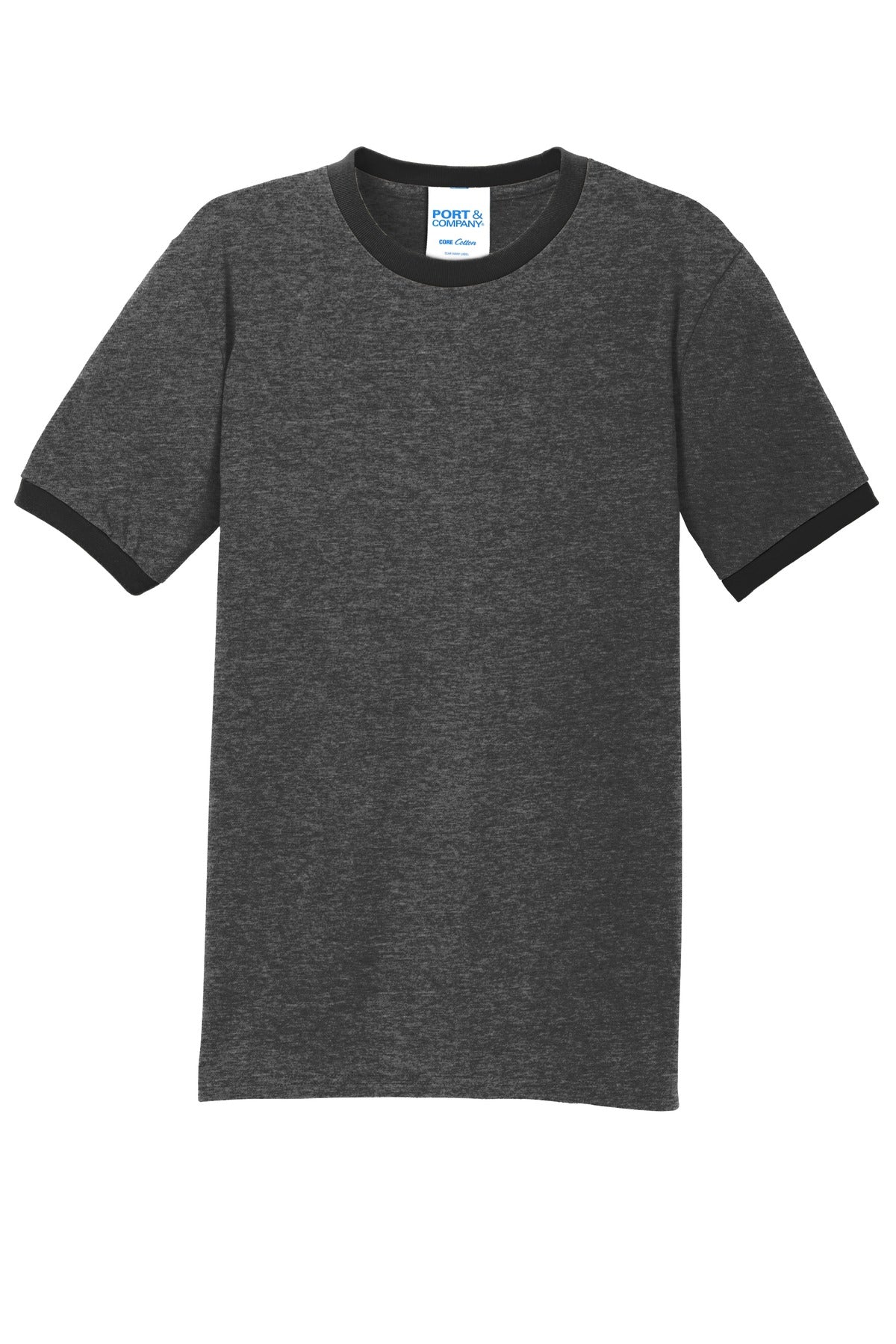 Port & Co Core Cotton Ringer Tee.  PC54R