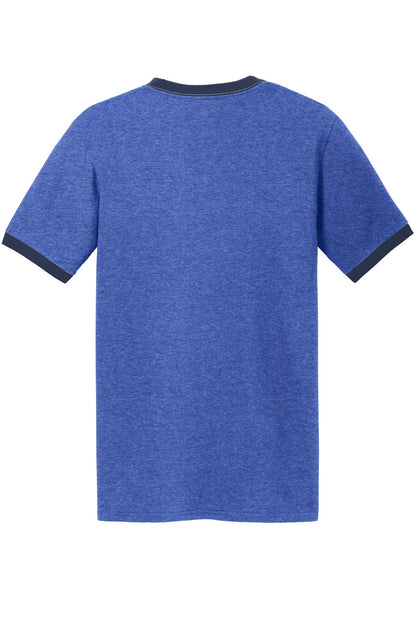 Port & Co Core Cotton Ringer Tee.  PC54R